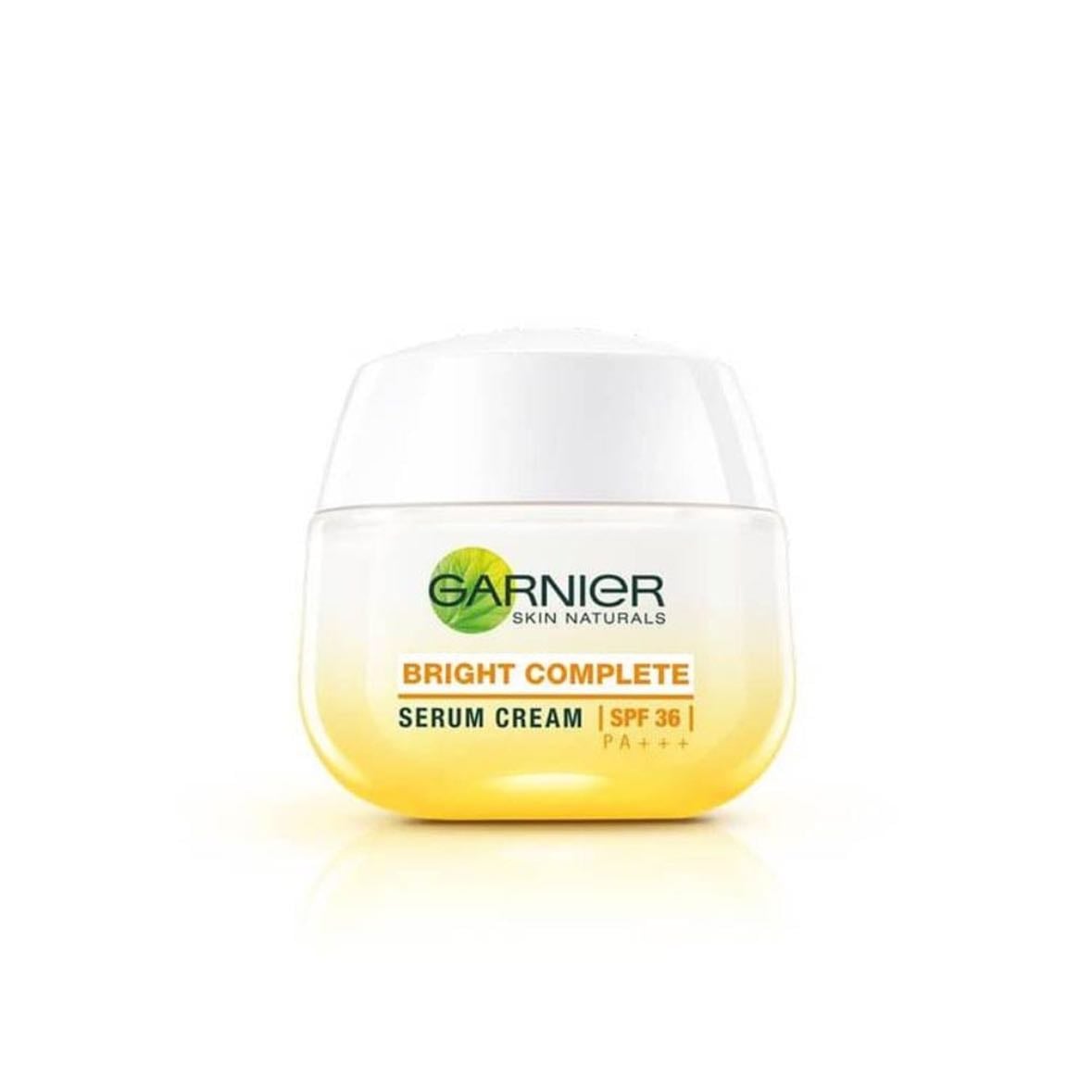 Garnier serum - It acts as a sun block with spf 30 since minimum is spf25
