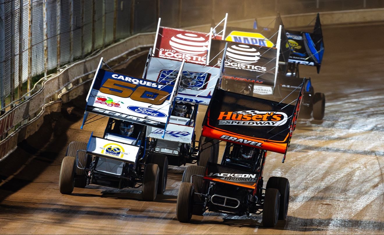 I-55 Sprint Car Showdown Night 1 - April 12, 2024
Gravel leads flag to flag despite Scelzi being on pole. A few cautions. A decent battle between Kofoid and Macedo for 2nd