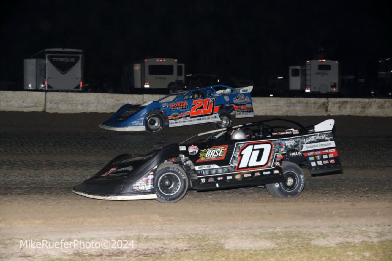 All-Tech Night 1 - February 2, 2024
Not good. Track was really slick after work was needed and delayed start. RTJ wins with no threat. Moran in 2nd, O'Neal 3rd