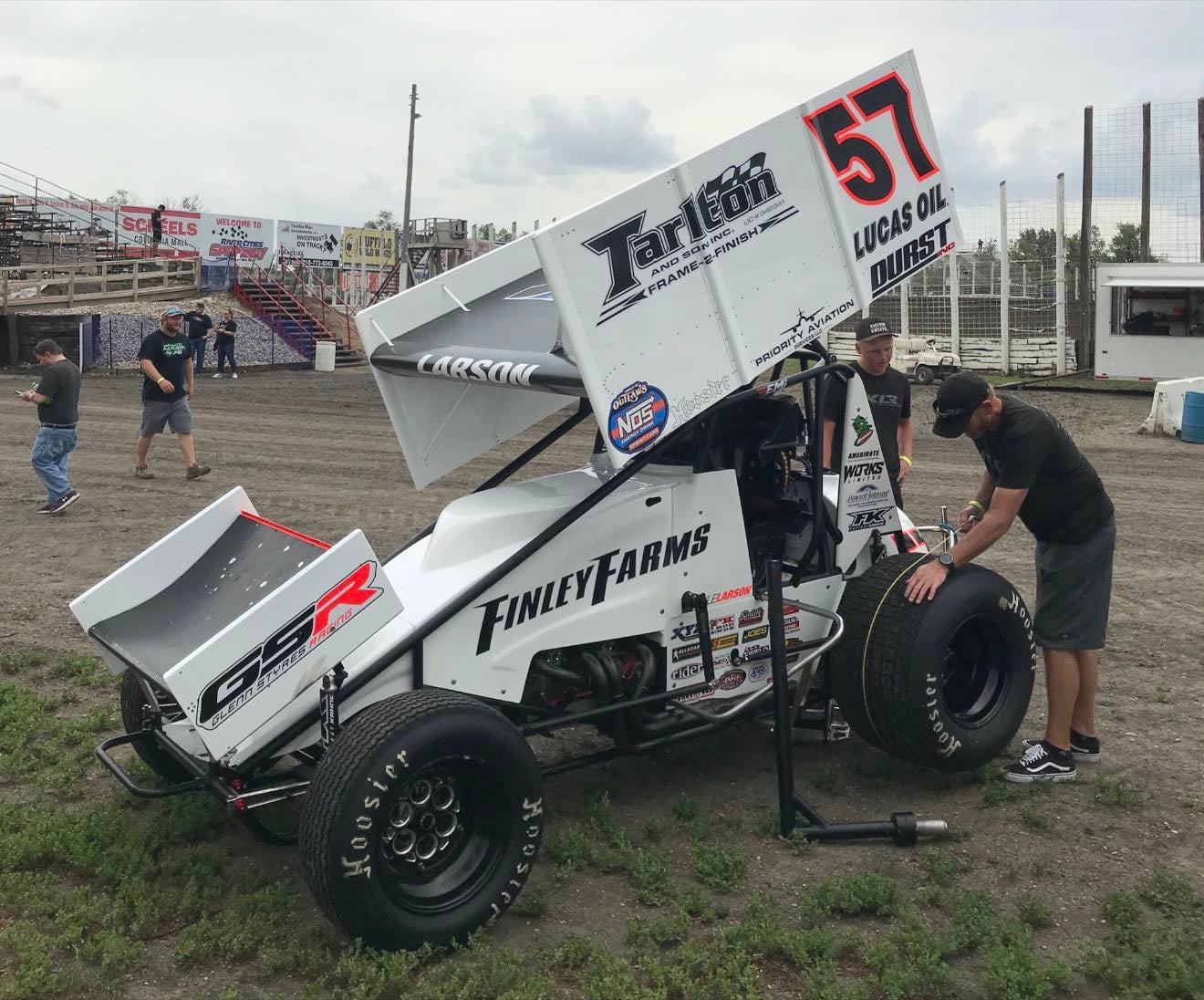 River Cities - August 21, 2020
Crazy finish. Schuchart knocks Larson off track with like two to go but Larson comes back and passes him right before the stripe to steal the win
