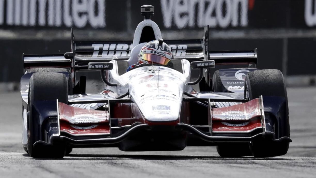 Detroit 1 - Early spin by Hinch but recovered to finish 3rd. Second caution on lap 25 but other than that it was green. Rahal won by six seconds over Dixon