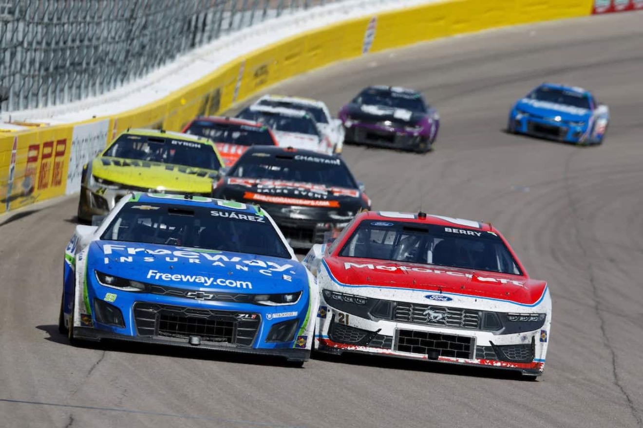 Las Vegas 1 - Surprising win as Berry gets first victory. Strategy worked in his favor but still had great car too. Suarez and Preece round out interesting top 3