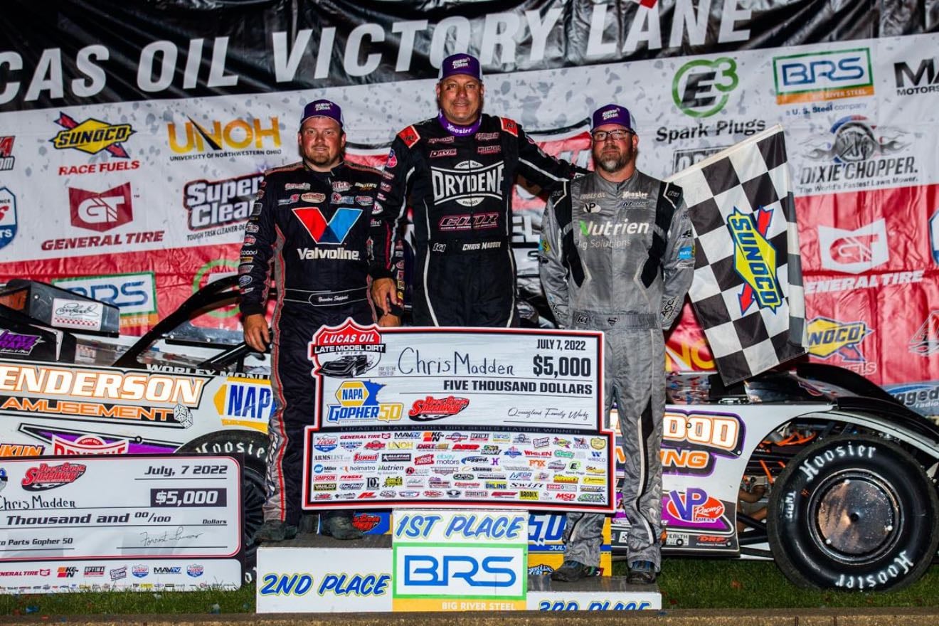 Deer Creek Prelim - July 7, 2022
It was good but didn't think it was top 5 worthy. Madden started 11th but won. Nice three way battle for the lead with Shepherd and Davenport