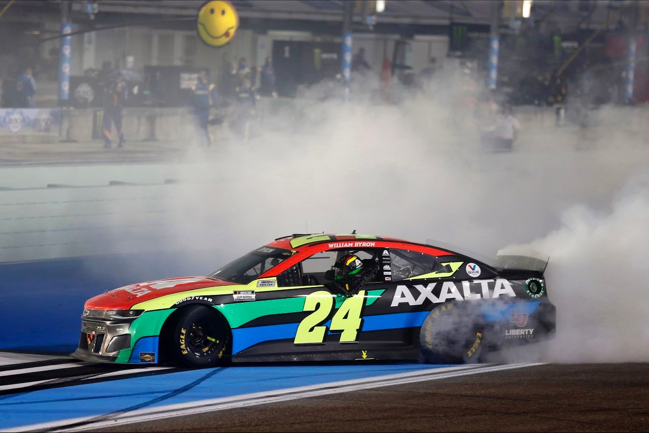 Homestead - Byron's second win and first for Fugle. He dominated the final stage and took it easy at the end. Reddick finished 2nd