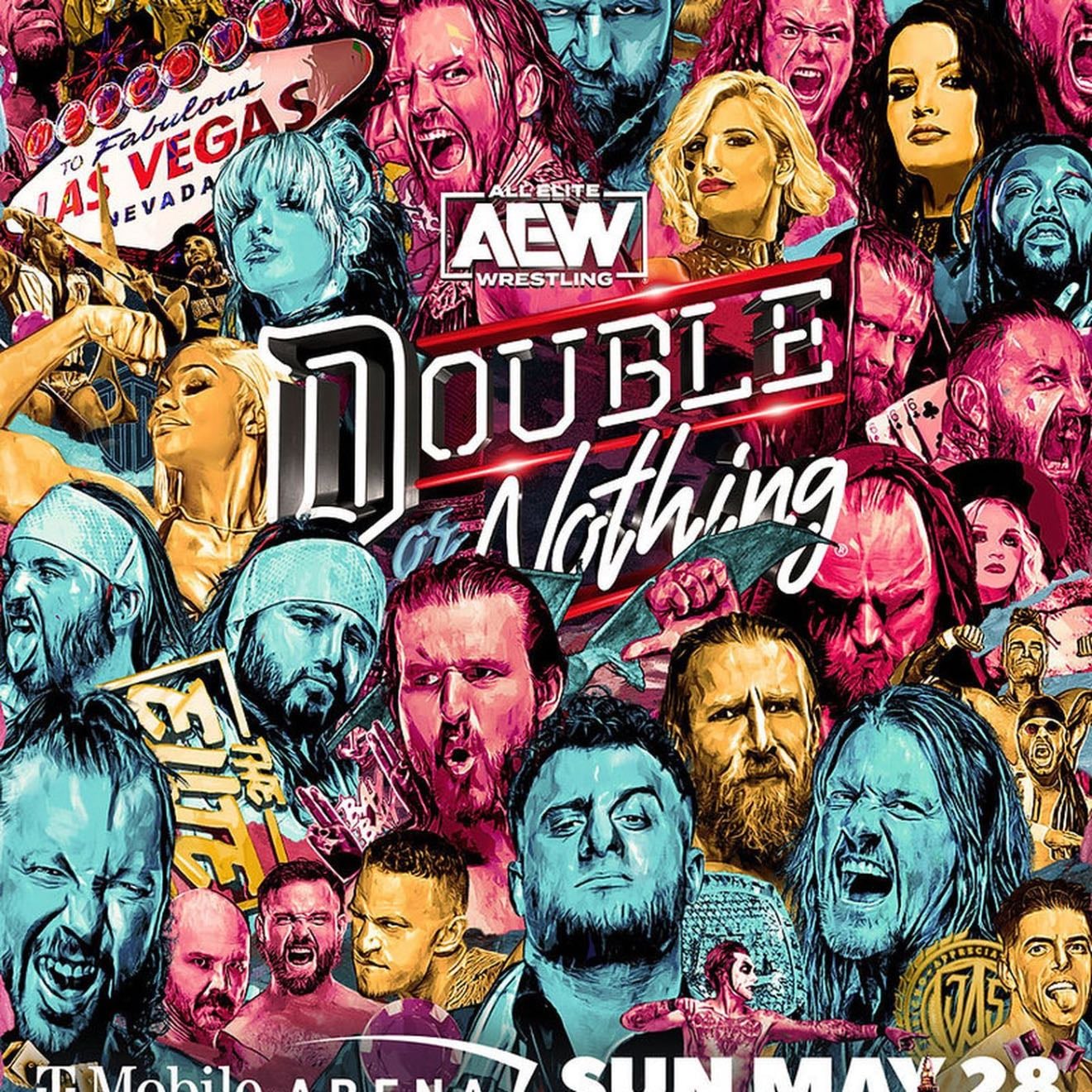Double or Nothing 2023 - BCC-Elite
Four Pillars
Cargill-Taya
Statlander-Cargill
House of Black-Acclaimed
Storm-Hayter
Wardlow-Christian
FTR-Lethal/Jarrett
Cole-Jericho
Battle Royale