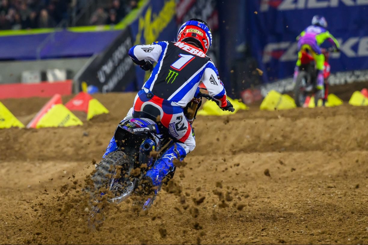 Houston - Fun, competitive triple crown. Roczen won first race, but it was up for grabs from there. Webb was consistent and won slightly over Hunter and Ken