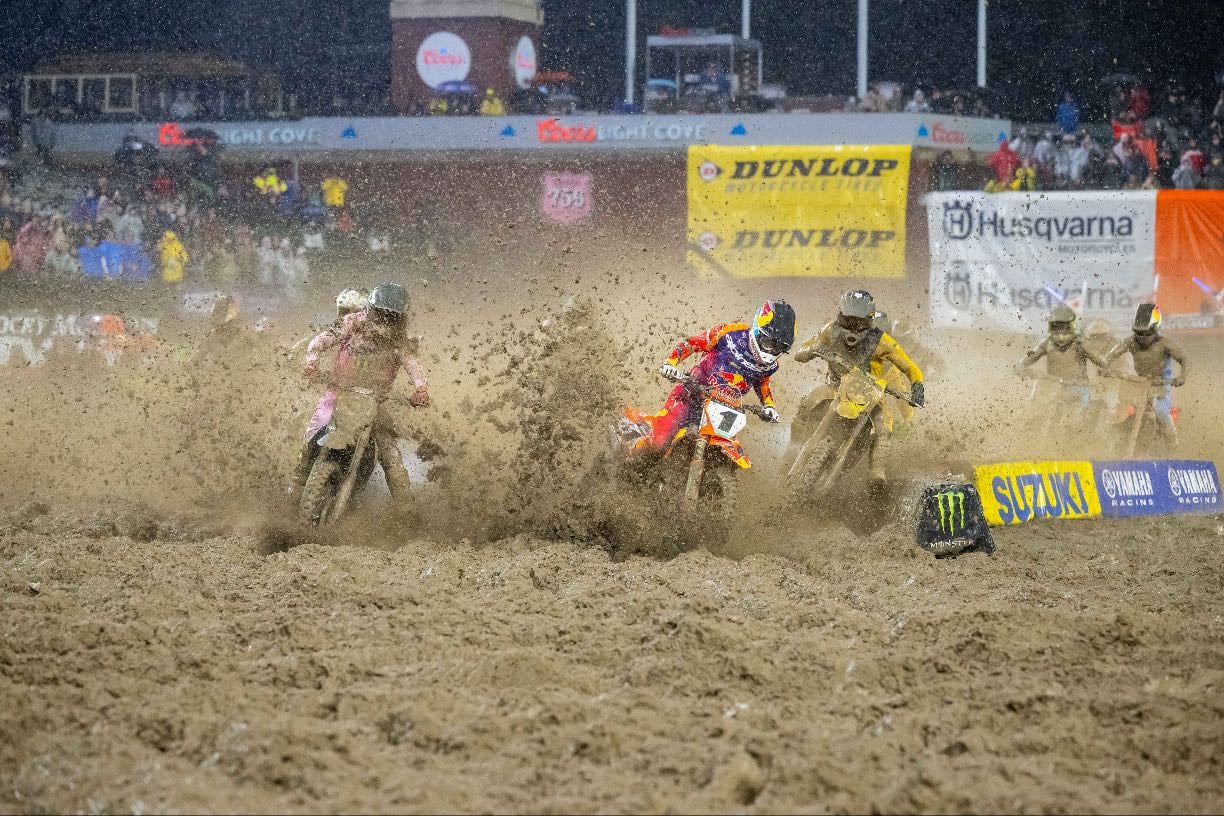 San Francisco - Awful, brutal mud and rain. Sexton got amazing start and never trailed. Worst race I've ever seen