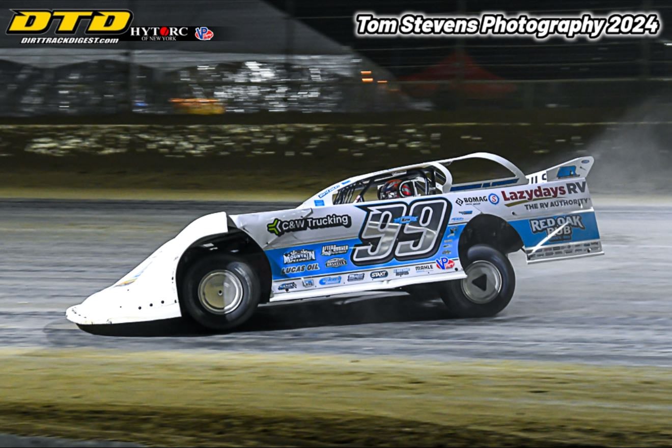 Sunshine Nationals Night 1 - January 19, 2024
Great battle between Moran, B5 and RTJ. Pierce fell back a bit. Shepherd started mid pack but charged through field