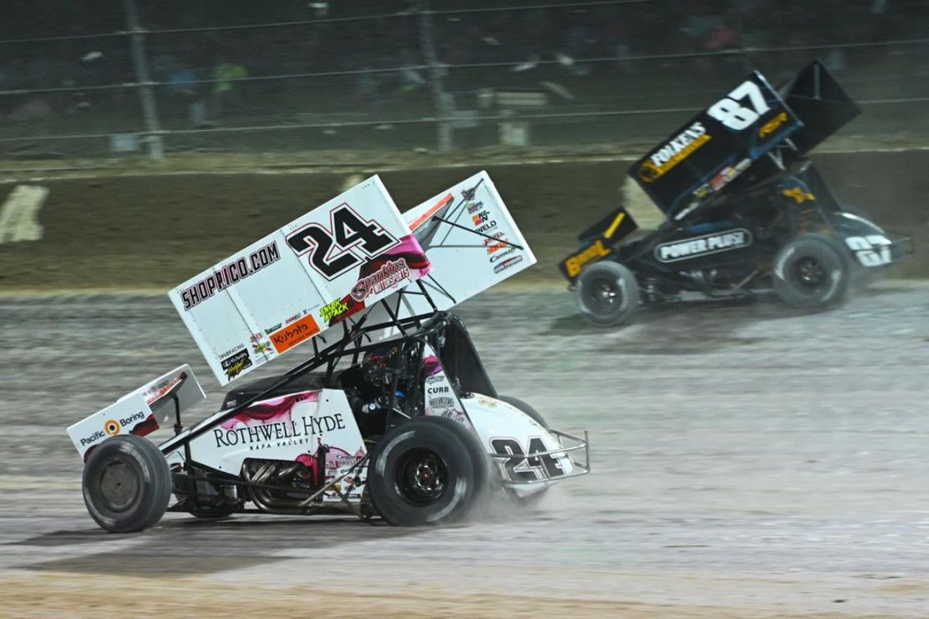 4-Crown Nationals - September 20, 2025
Several cautions but ending is pretty good with Rico making nice pass for 2nd on restart and then passes Reutzel for lead with a few laps remaining