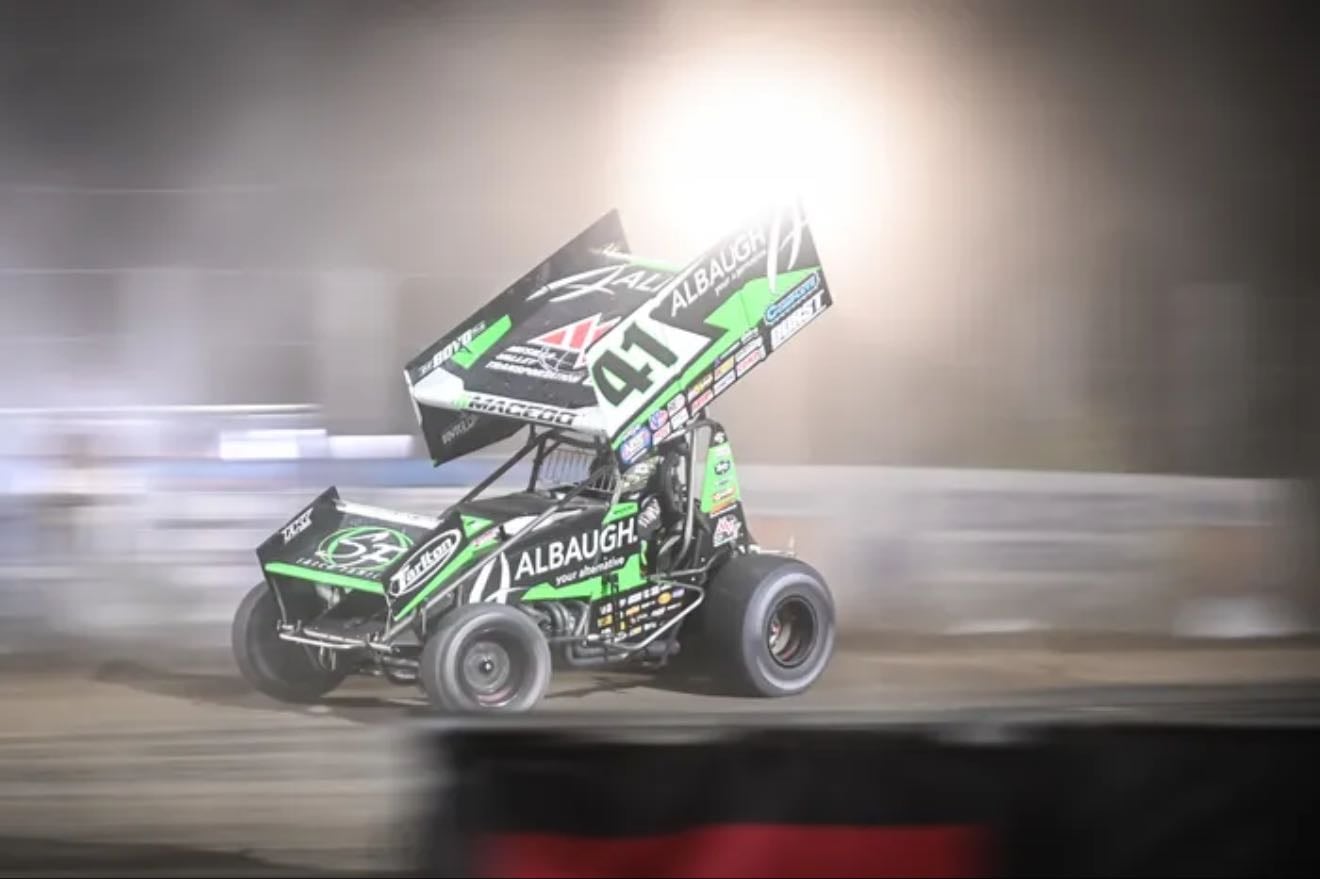 Badger 40 Night 1 - July 12, 2024
Macedo laps up to 8th place. At one point Kofoid was passing him but caution flew and reracked the field. Carson stretched gap bigger