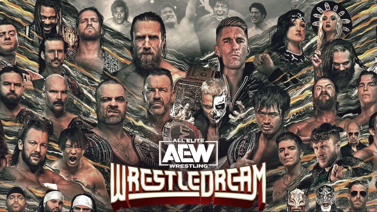WrestleDream 2023 - MJF-Righteous
Kingston-Shibata
Statlander-Hart
Bucks-Gunns-Hook/Cassidy-Lucha
Swerve-Hangman
Starks-Yuta
Danielson-Sabre
Callis Family-Jericho/Golden Lovers
FTR-Aussie Open
Christian-Darby
Edge debut