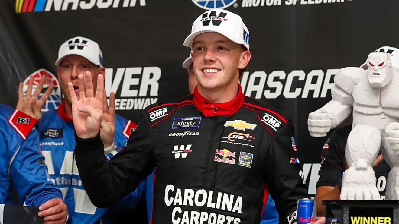 Dover - Race ends early due to rain, although Connor was on his way to win anyways. Gray won first stage, then Zilisch took lead on restart. Almirola 2nd