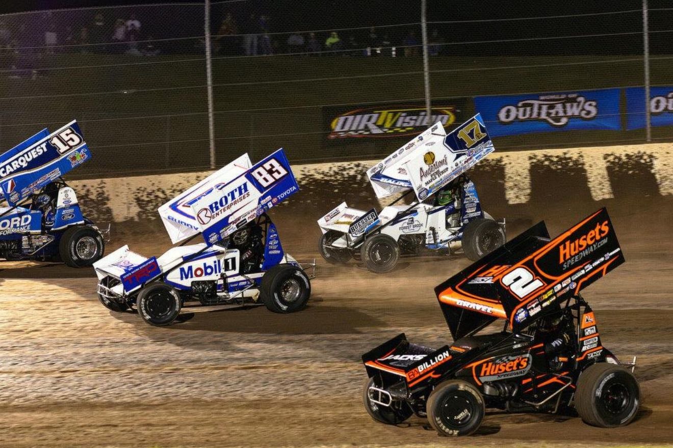 Huset’s High Bank Hustle - June 19, 2024
Sheldon was leading but had tire blow due to debris. Early racing was good with Timms, Sheldon and Tyler