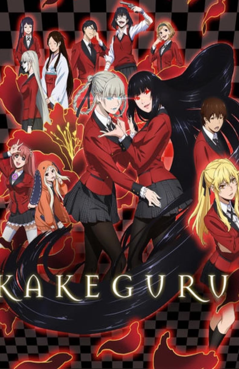 Kakegurui - yumi,ibara,itsuki,runa o yumemi