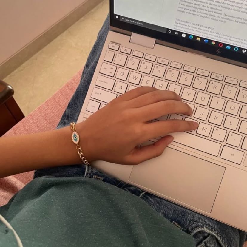 a laptop.