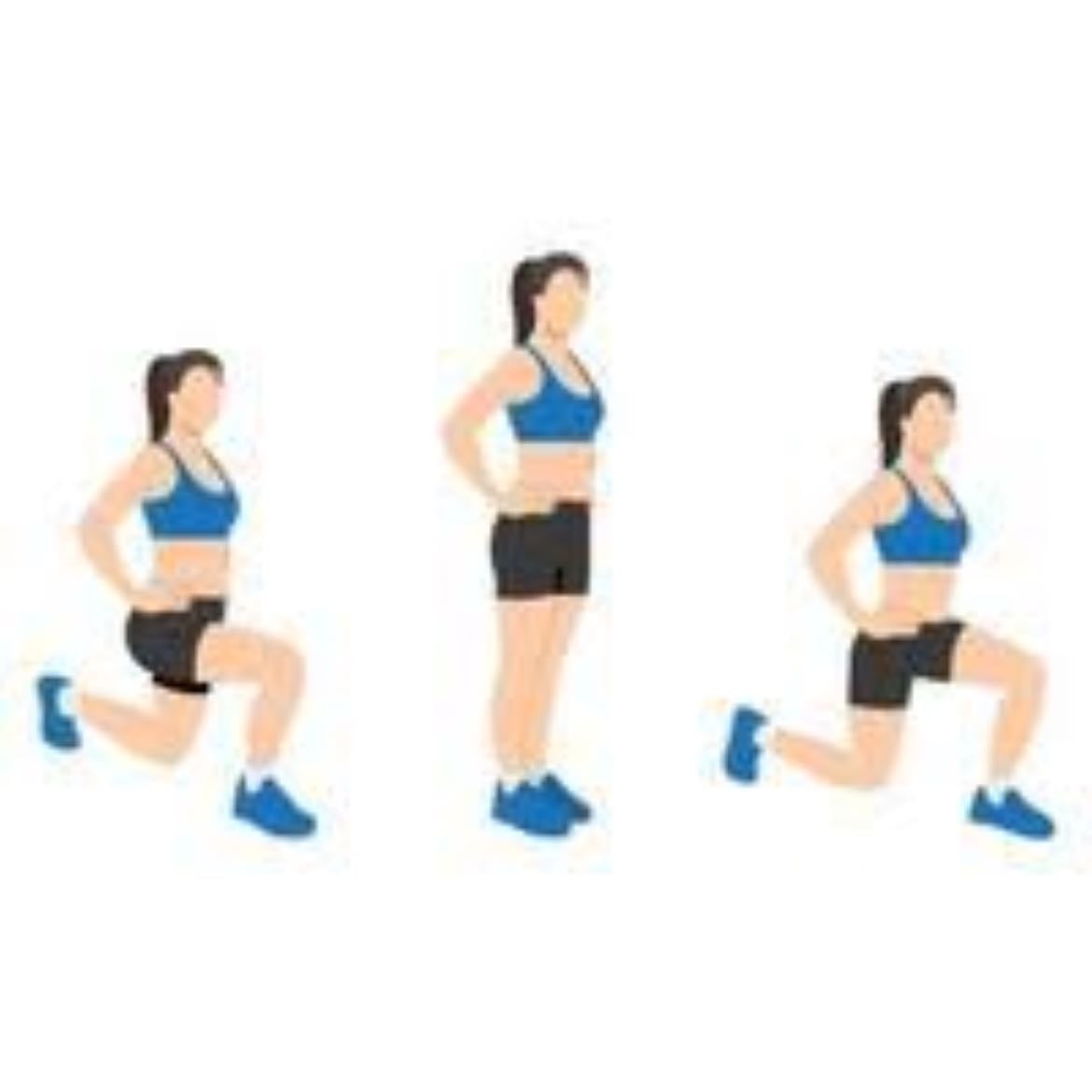 1.2 lunges - 1 dps otra
