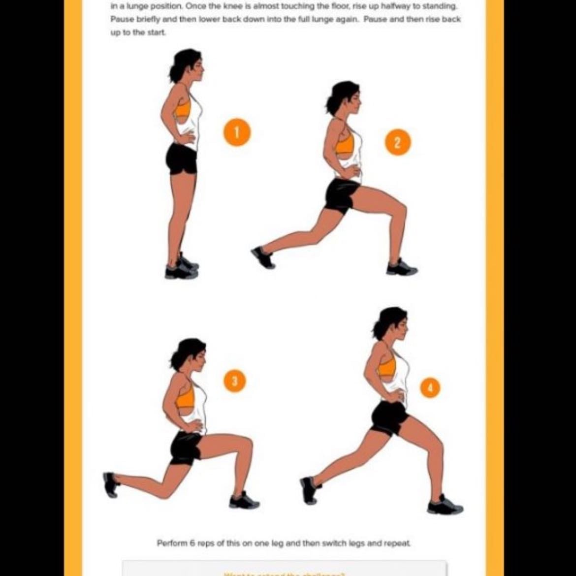 1.3 alt reverse pulse lunges - 3 veces