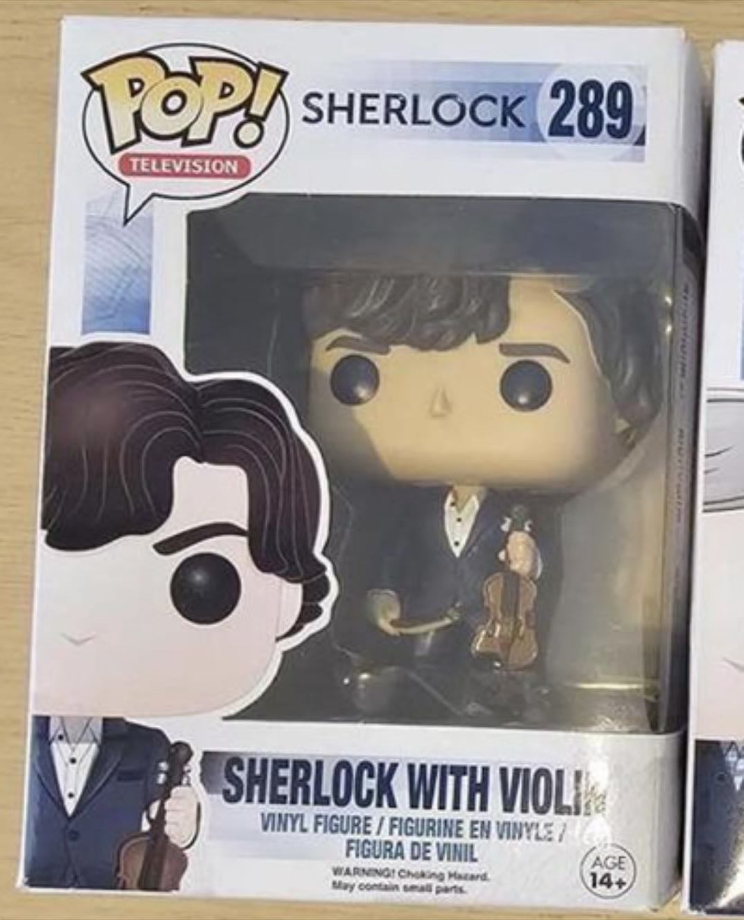 Sherlock w/ violin