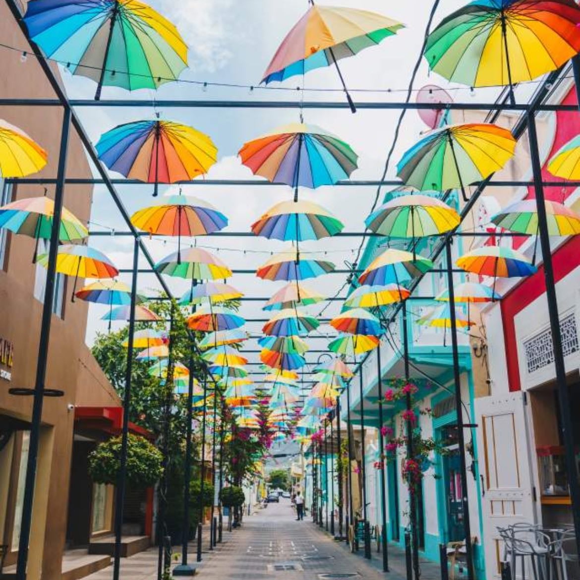 Calle de las Sombrillas - Puerto plata