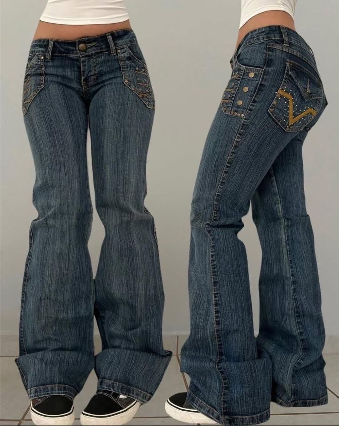 pantalonsitos rectos/flare
