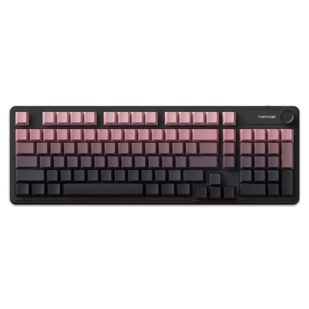 Teclado Membrana Gamer e Escritorioccom fio FURYCUBE IP98 RGB À Prova d'Água