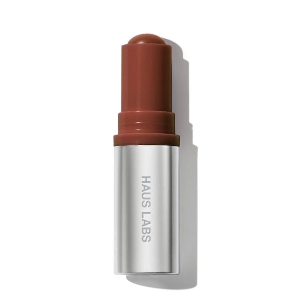 haus labs blush - glossy ginger, glossy cinnamon