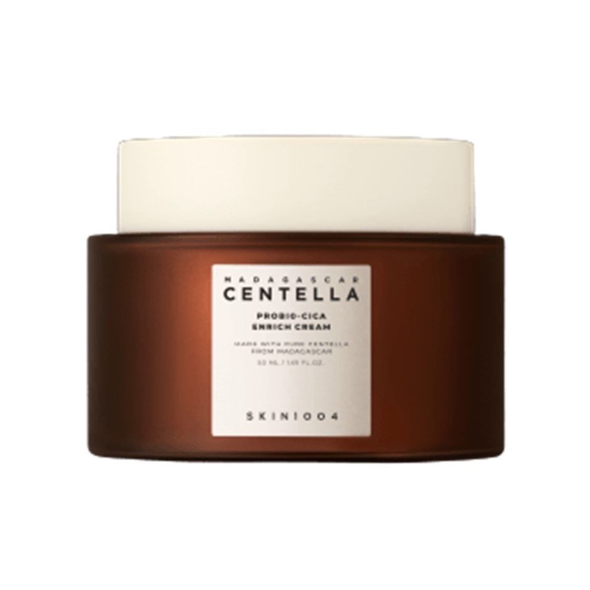 madagascar centella probio-cica enrich cream - skin1004