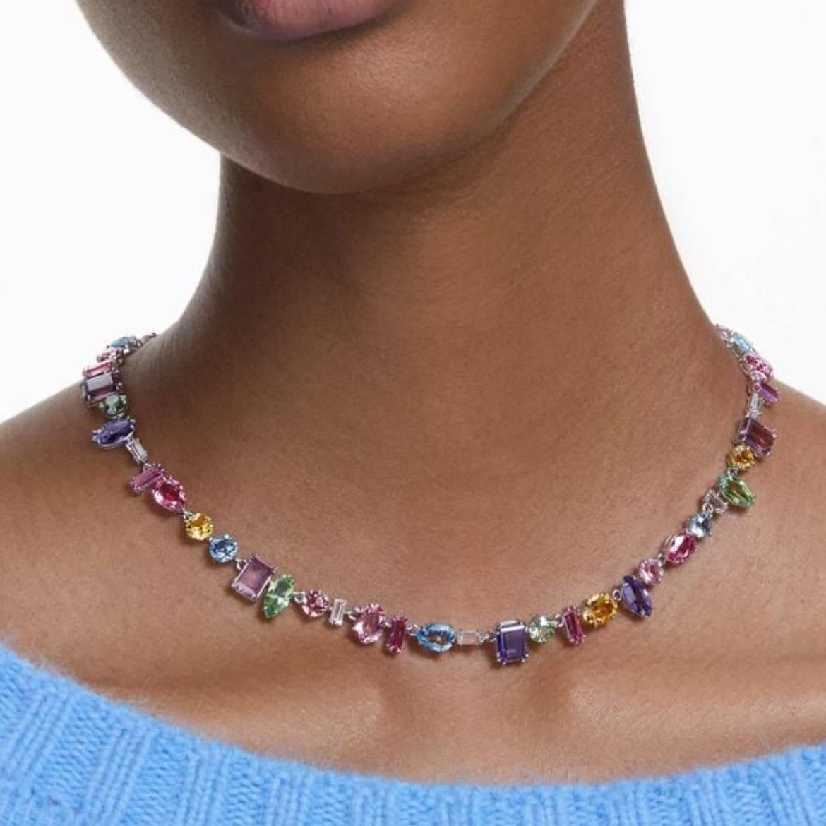 gema necklace - swarovski