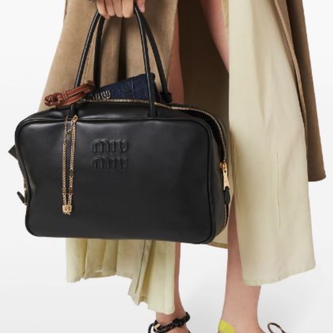 Miu Miu leather beau