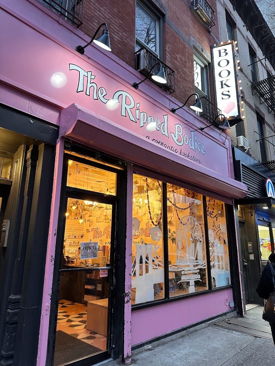 The Ripped Bodice - romance only bookstore!!