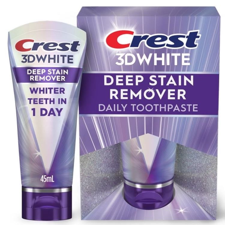 CREST 3D WHITE - toothpaste - Type: Whitening (deep stain remover)