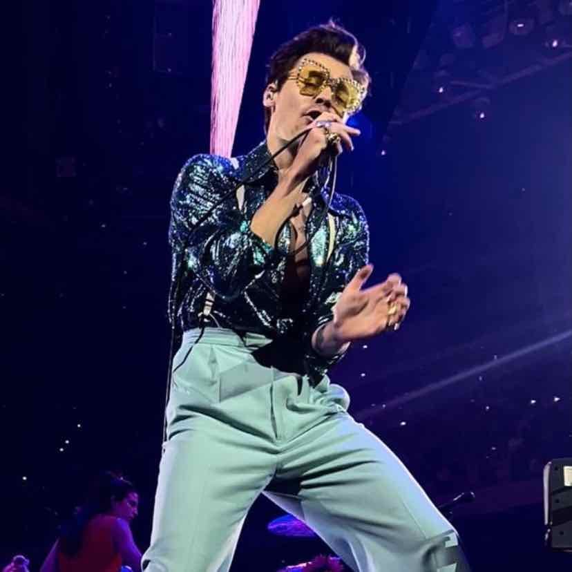love on tour harry 𖹭 - wth was in the love on tour tour air, he looked so handsome