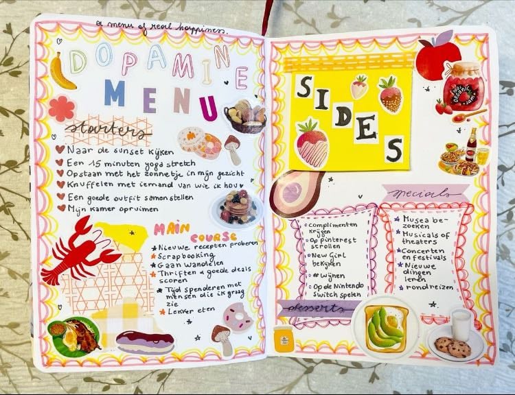Dopamine menu - Thing that makes you feel good
