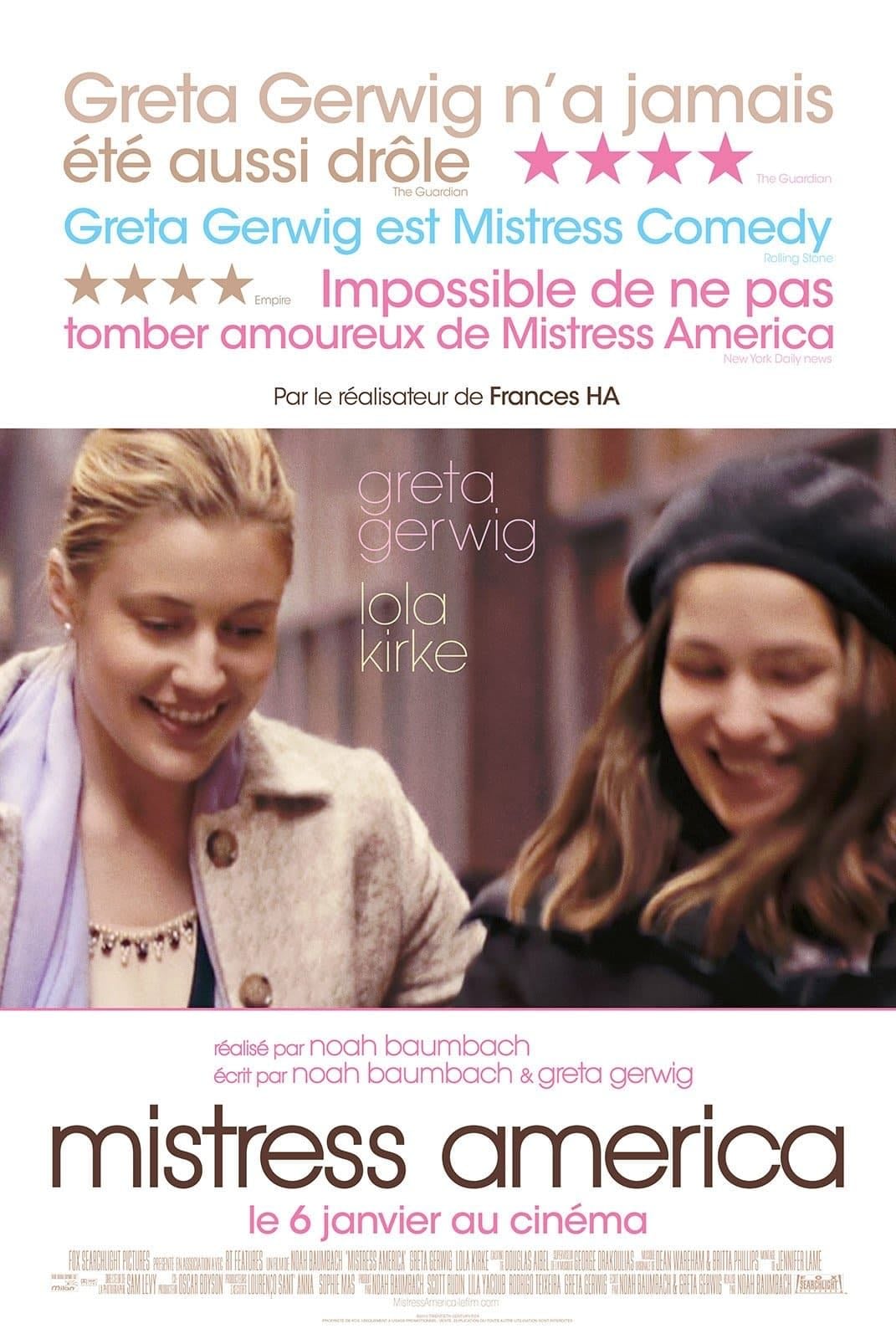 Mistress America - Noah Baumbach · 2015