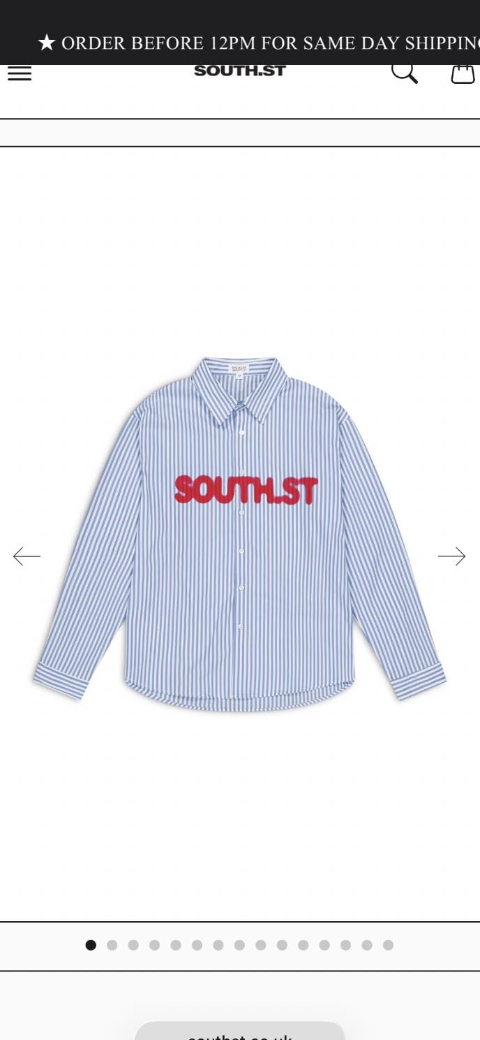 STRIP BLUSE - southst