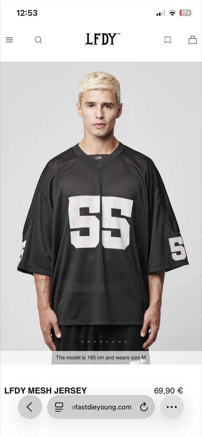 MESH JERSEY - livefastdiedyoung