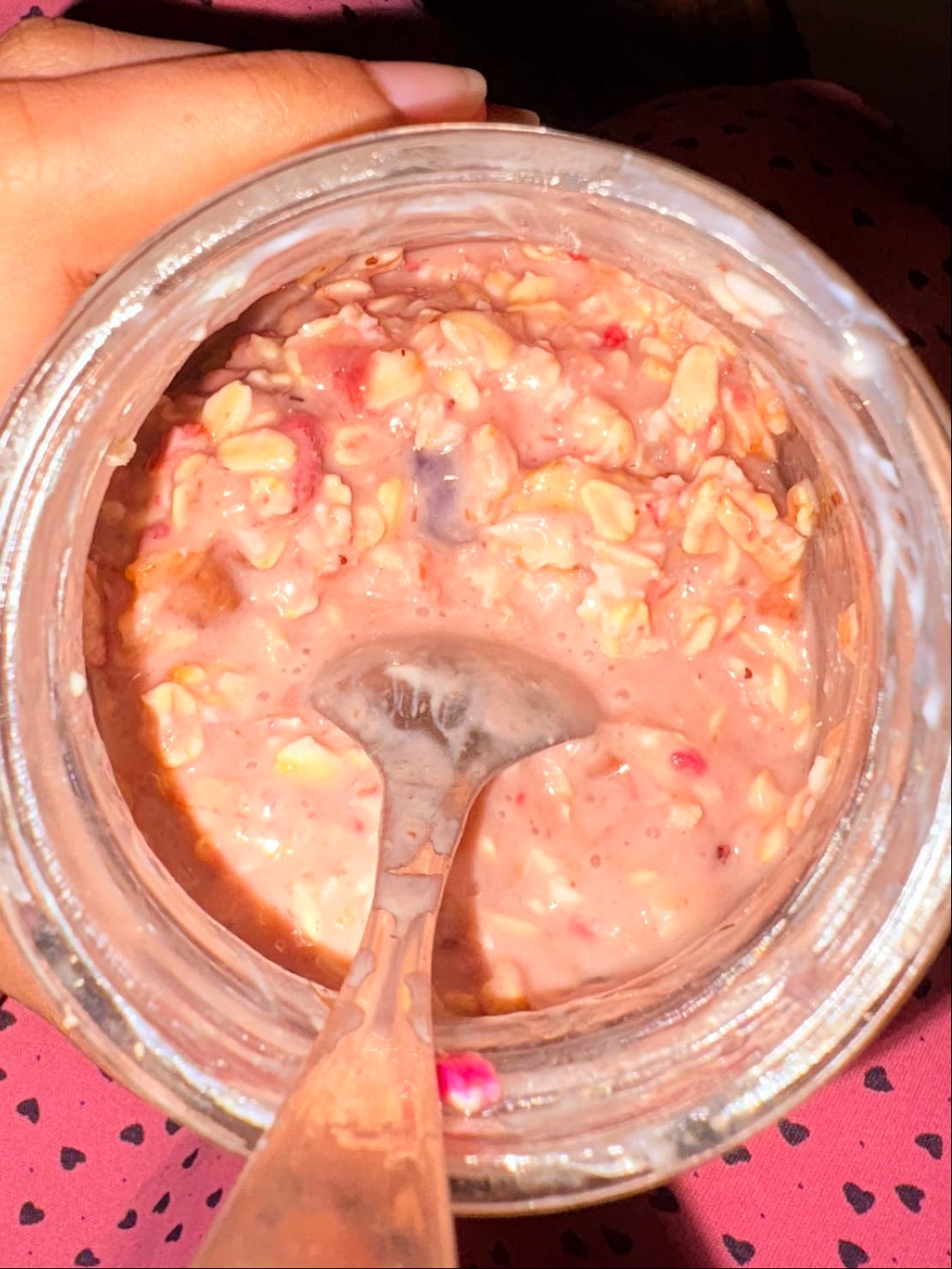 Overnight Mixed Berry oats