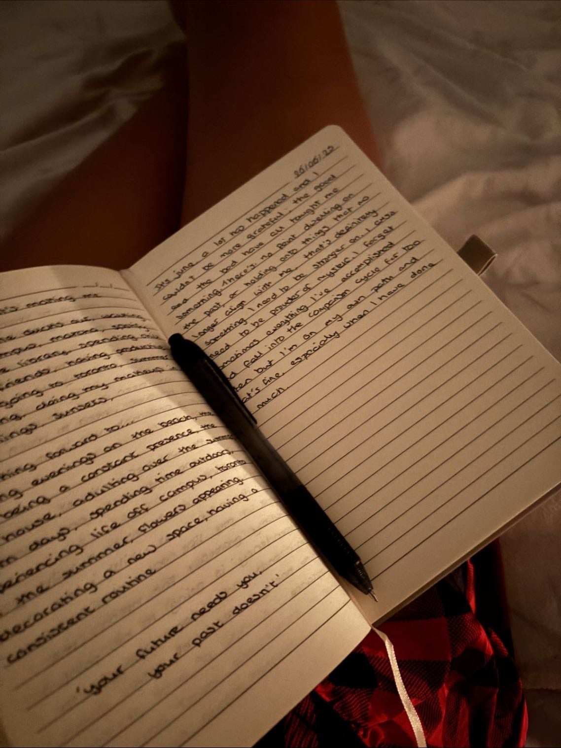 journals - i love to write, especially about my day and life in general
