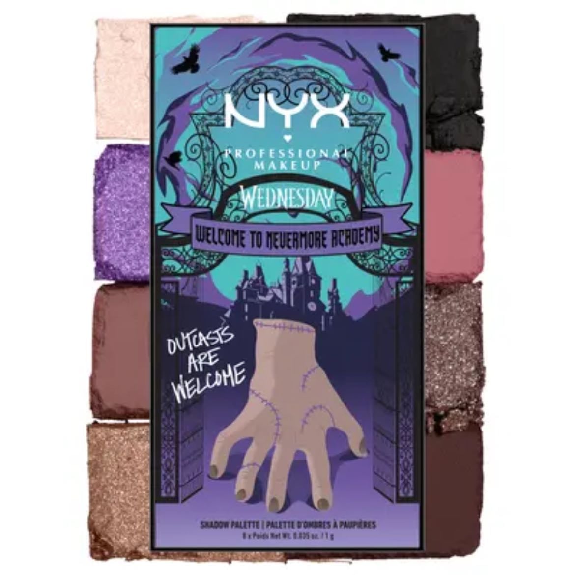 merlina nyx paleta