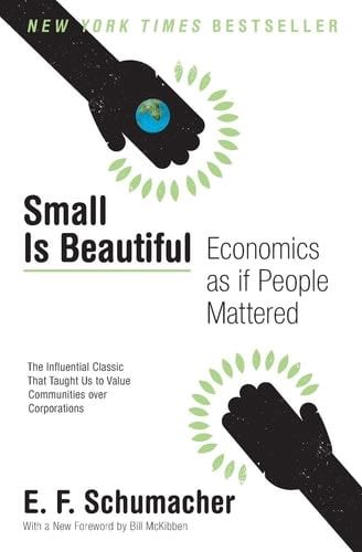 Small Is Beautiful: Economics as if People Mattered (Harper Perennial Modern Thought) - E. F. Schumacher · 2010
