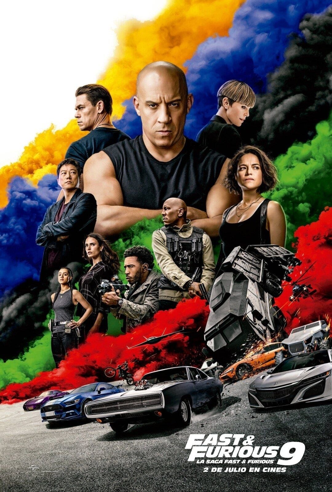 Rápidos y furiosos 9 - Justin Lin · 2021