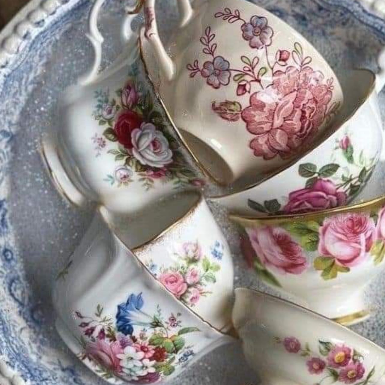 grandma dishes (this has my heart)