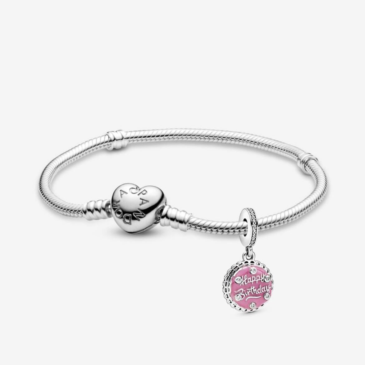 pandora charm bracelet - with charms