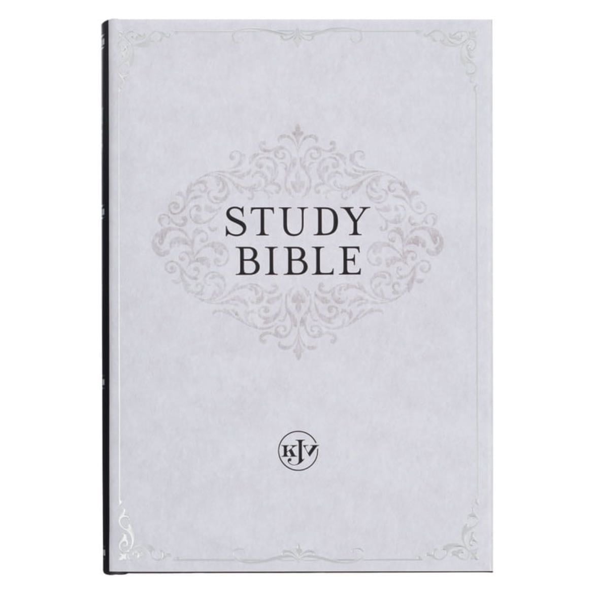 hard cover bible - white