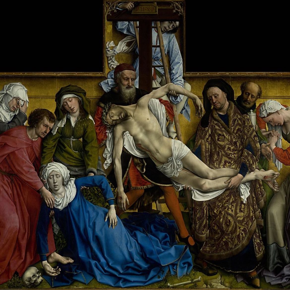 The descent from the cross - Rogier Van Der Weyden, 1436