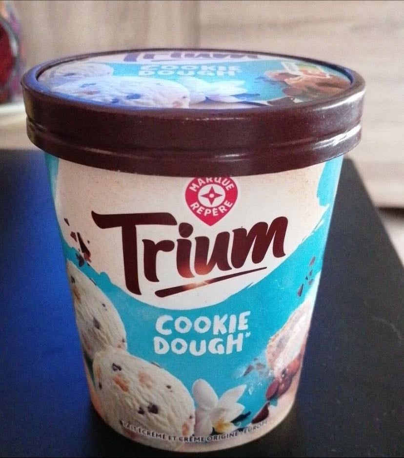 Glace cookie dough