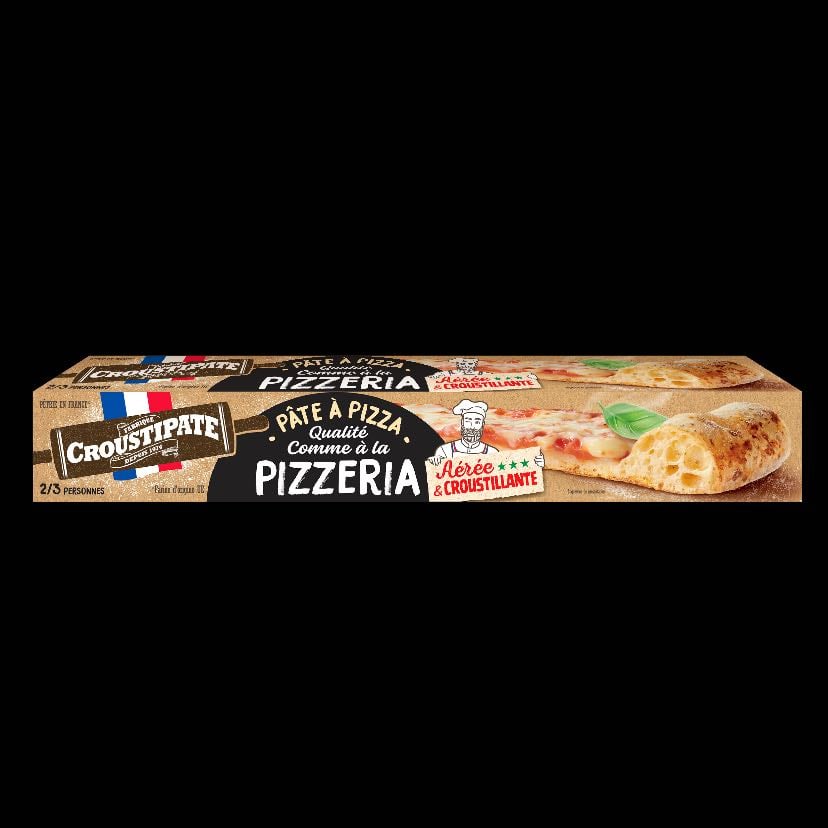 Pâte à pizza croustipate