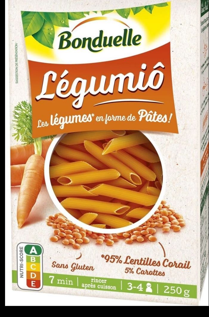 Pâtes corail