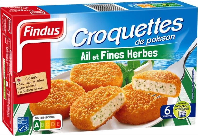 Croquette de poisson aux herbes
