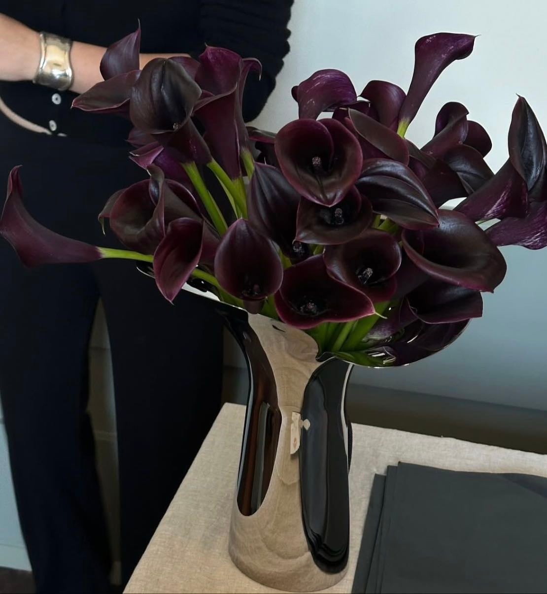 Lily calla - Dark purple